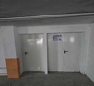 To rent GARAGE & STOREROOM Playa de Gandia